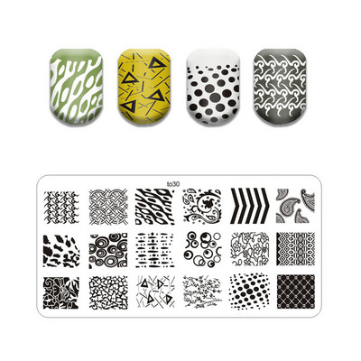 Új vonalú levél körömbélyegző lemezek Aranyos pillangó macska bélyegző lemez koponya virág körömdíszítő sablon Pókháló kő képlemez