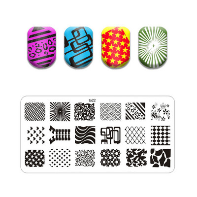 Új vonalú levél körömbélyegző lemezek Aranyos pillangó macska bélyegző lemez koponya virág körömdíszítő sablon Pókháló kő képlemez