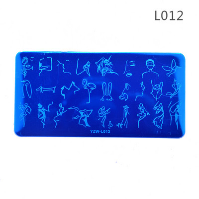 1 db Butterfly acél körömbélyegző lemez viráglevél ékszer kép Geometrikus lengyel stencil körömdíszítő sablon