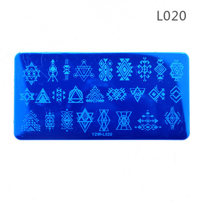 1 db Butterfly acél körömbélyegző lemez viráglevél ékszer kép Geometrikus lengyel stencil körömdíszítő sablon