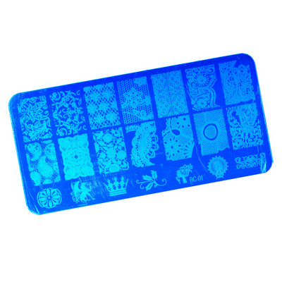 WUF 2023 csipkevirág, állati körömbélyegző lemezek márványképes bélyegzősablonok geometrikus manikűrnyomtató stencileszközök