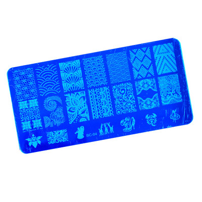 WUF 2023 csipkevirág, állati körömbélyegző lemezek márványképes bélyegzősablonok geometrikus manikűrnyomtató stencileszközök