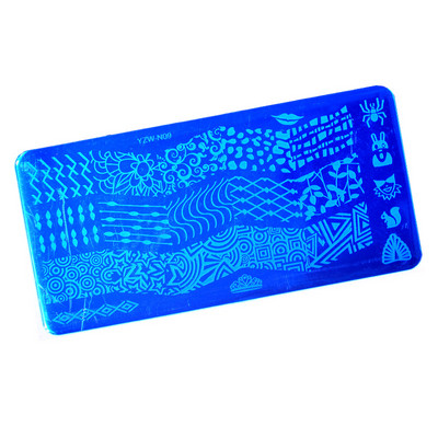 WUF 2023 csipkevirág, állati körömbélyegző lemezek márványképes bélyegzősablonok geometrikus manikűrnyomtató stencileszközök