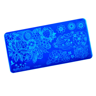 WUF 2023 csipkevirág, állati körömbélyegző lemezek márványképes bélyegzősablonok geometrikus manikűrnyomtató stencileszközök