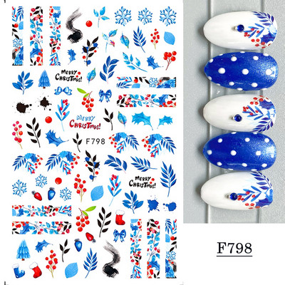 1 lap fekete kígyó 3D körömdíszítő matrica matrica anime szemek rácsok levelek pillangós tapadó lakk csúszkás körömtetoválás JIF792-801