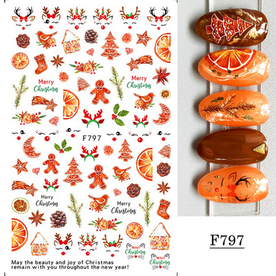 1 lap fekete kígyó 3D körömdíszítő matrica matrica anime szemek rácsok levelek pillangós tapadó lakk csúszkás körömtetoválás JIF792-801