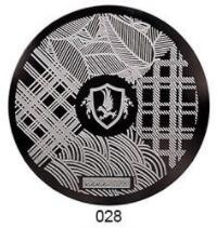 1db körömbélyegzősablon képlemez acél toll/betűs körömbélyegző lemezek manikűrsablon lakk körömbélyegzéshez #80