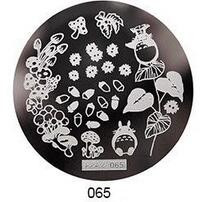 1db körömbélyegzősablon képlemez acél toll/betűs körömbélyegző lemezek manikűrsablon lakk körömbélyegzéshez #80