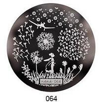 1db körömbélyegzősablon képlemez acél toll/betűs körömbélyegző lemezek manikűrsablon lakk körömbélyegzéshez #80