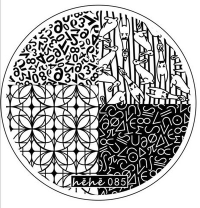 1db körömbélyegzősablon képlemez acél toll/betűs körömbélyegző lemezek manikűrsablon lakk körömbélyegzéshez #80