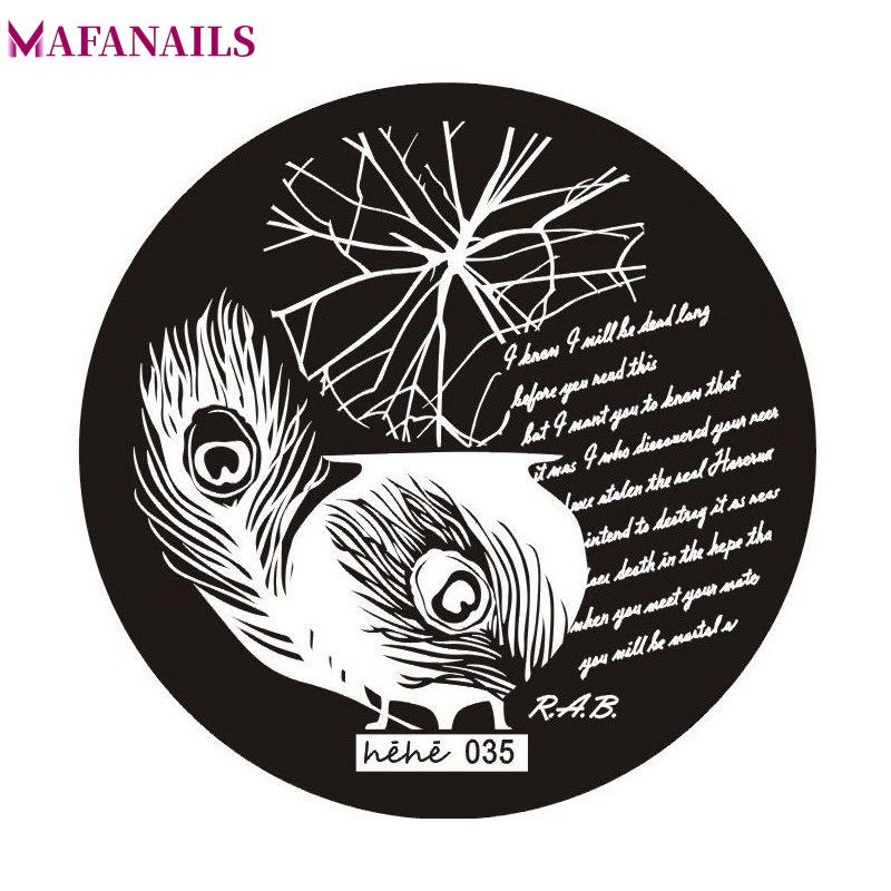 1db körömbélyegzősablon képlemez acél toll/betűs körömbélyegző lemezek manikűrsablon lakk körömbélyegzéshez #80