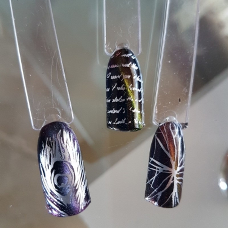 1db körömbélyegzősablon képlemez acél toll/betűs körömbélyegző lemezek manikűrsablon lakk körömbélyegzéshez #80