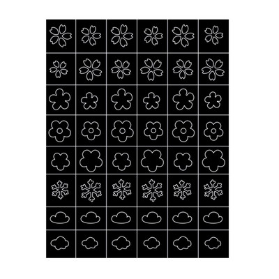 2022 Bélyegző lemezek Absztrakt hölgy arc Halloween köröm bélyegző sablonok levél virágos nyomtatás sablon köröm szépség