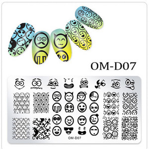 Geometria körömbélyegzősablon Mandala tavaszi kert negatív tér Geo viráglevél csipkebélyegző körömbélyegző lemezek