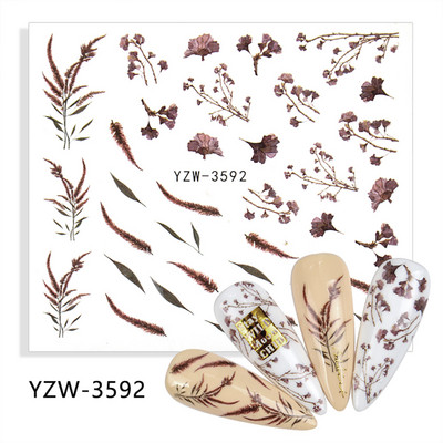 Körömmatricák körmökhöz matrica nyári csúszkák körmökhöz vízjel Beach kókusz lufi karácsonyi állat barkács körömdizájn