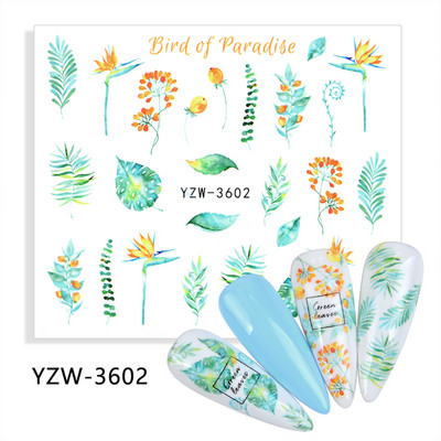 Körömmatricák körmökhöz matrica nyári csúszkák körmökhöz vízjel Beach kókusz lufi karácsonyi állat barkács körömdizájn