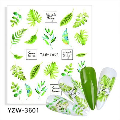 Körömmatricák körmökhöz matrica nyári csúszkák körmökhöz vízjel Beach kókusz lufi karácsonyi állat barkács körömdizájn