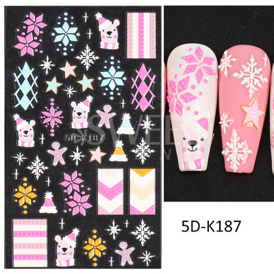 Halloween 3D Szív Web Körömmatrica Aranyos ünnepi Rajzfilm Design Pók Tök Szellem Csúsztatók körmökhöz Manikűr Dekor SANO53