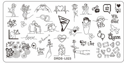 1 db bélyegző körömsablon rozsdamentes acél körmökhöz Summer BEACH sablonok Nails Art köröm kiegészítők Bélyegző lemezek Eszközök