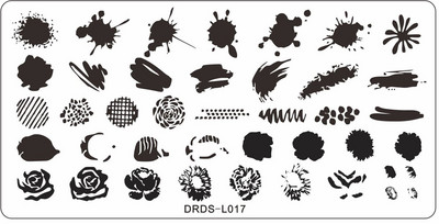 1 db bélyegző körömsablon rozsdamentes acél körmökhöz Summer BEACH sablonok Nails Art köröm kiegészítők Bélyegző lemezek Eszközök