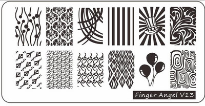 1 db bélyegző körömsablon rozsdamentes acél körmökhöz Summer BEACH sablonok Nails Art köröm kiegészítők Bélyegző lemezek Eszközök