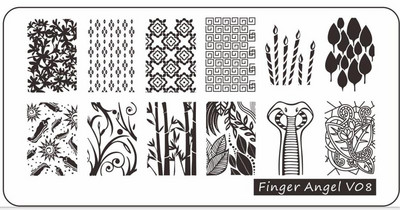 1 db bélyegző körömsablon rozsdamentes acél körmökhöz Summer BEACH sablonok Nails Art köröm kiegészítők Bélyegző lemezek Eszközök