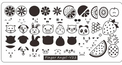 1 db bélyegző körömsablon rozsdamentes acél körmökhöz Summer BEACH sablonok Nails Art köröm kiegészítők Bélyegző lemezek Eszközök