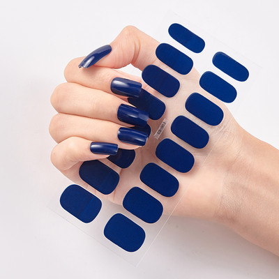 16 tipp/lap Nailart Nailart matrica köröm tippek manikűr dekoráció divat körömlakk öntapadó körömmatrica kreatív
