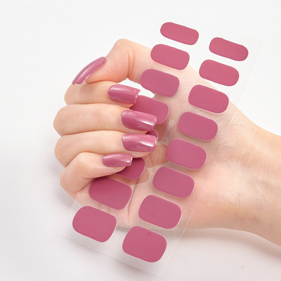 16 tipp/lap Nailart Nailart matrica köröm tippek manikűr dekoráció divat körömlakk öntapadó körömmatrica kreatív