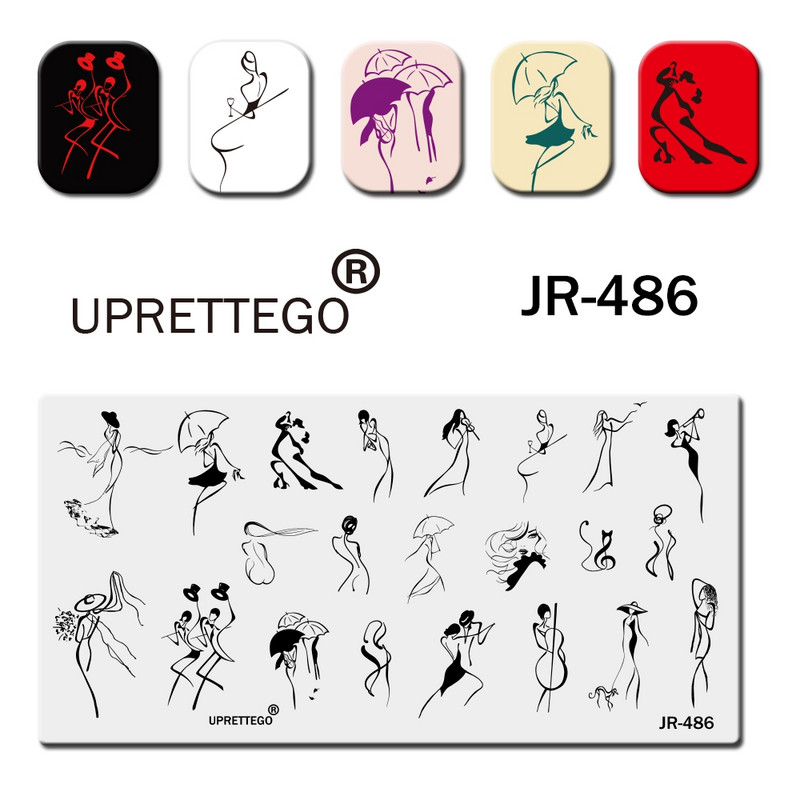 2022 Roostevabast terasest stantsimisplaadi mall Abstraktsed jooned Tantsija taimed Peekaboo Safari Coffee Dogs Morning Glory JR481-490