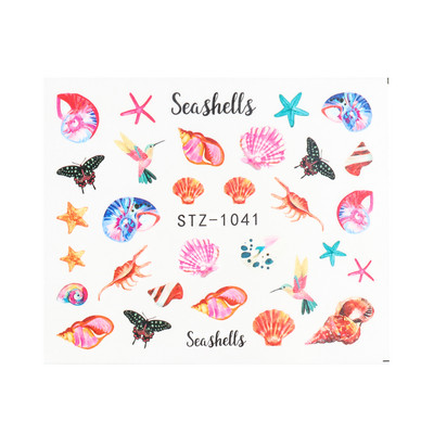 1db Virágos sorozatú matricák körömtervezésre Vízáteresztő matricák Fóliacsomagolások Dekoráció Manikűr barkács csúszka NFA403