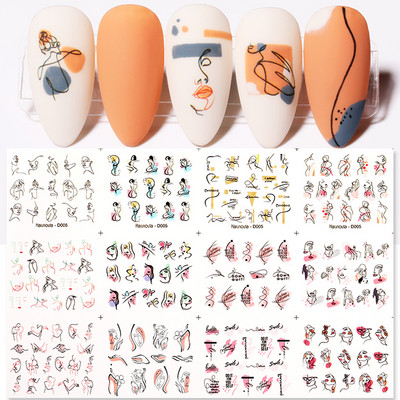 12db Napraforgó Juharlevél Körömmatricák Csúsztatók Manikűrhöz Karácsonyfa Nail Art Vízmatricák Transzferfólia Őszi tippek