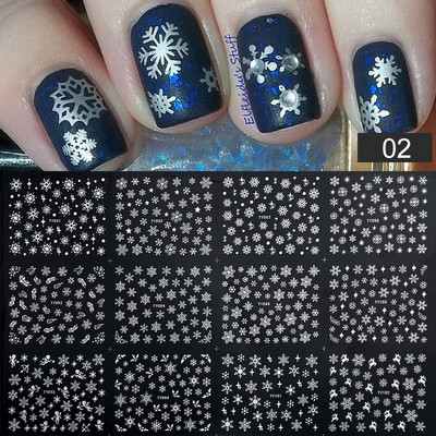 12db Napraforgó Juharlevél Körömmatricák Csúsztatók Manikűrhöz Karácsonyfa Nail Art Vízmatricák Transzferfólia Őszi tippek