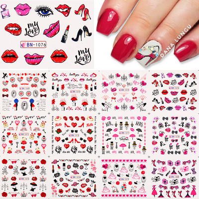 12db Napraforgó Juharlevél Körömmatricák Csúsztatók Manikűrhöz Karácsonyfa Nail Art Vízmatricák Transzferfólia Őszi tippek