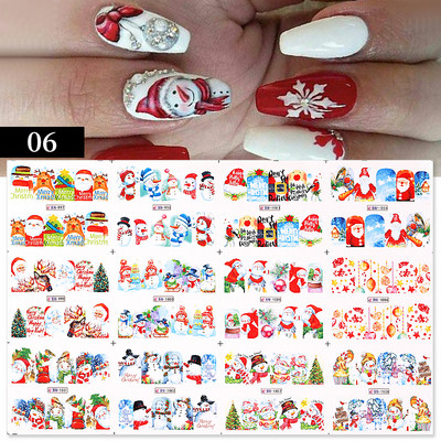 12db Napraforgó Juharlevél Körömmatricák Csúsztatók Manikűrhöz Karácsonyfa Nail Art Vízmatricák Transzferfólia Őszi tippek