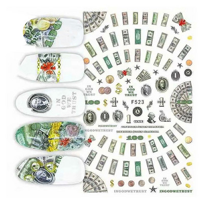 Nail Art Kleebised Liim Virgencita Kleebised Angel Cupid Transfer Kleebised Liugur 3D DIY Näpunäiteid Küünte kunsti kaunistused maniküüri mähis