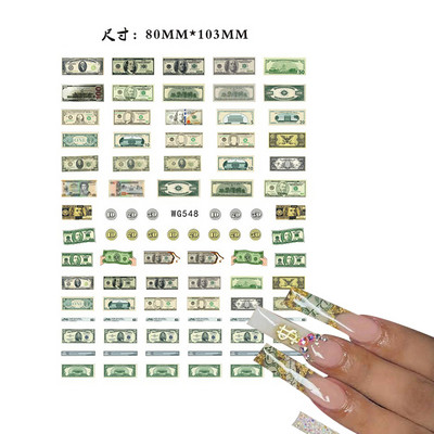 Nail Art Kleebised Liim Virgencita Kleebised Angel Cupid Transfer Kleebised Liugur 3D DIY Näpunäiteid Küünte kunsti kaunistused maniküüri mähis