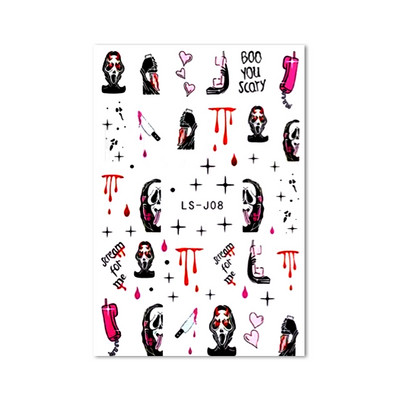 Nail Art Kleebised Liim Virgencita Kleebised Angel Cupid Transfer Kleebised Liugur 3D DIY Näpunäiteid Küünte kunsti kaunistused maniküüri mähis