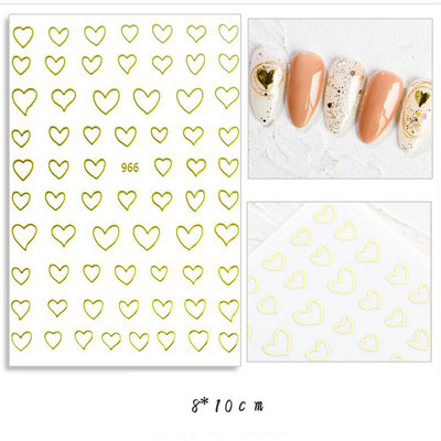 Nail Art Kleebised Liim Virgencita Kleebised Angel Cupid Transfer Kleebised Liugur 3D DIY Näpunäiteid Küünte kunsti kaunistused maniküüri mähis