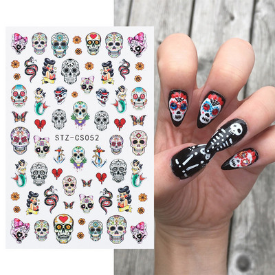 Nail Art Kleebised Liim Virgencita Kleebised Angel Cupid Transfer Kleebised Liugur 3D DIY Näpunäiteid Küünte kunsti kaunistused maniküüri mähis