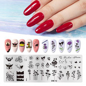 Könnyű, praktikus dekoratív deformációgátló barkács körömsablon Tartós körömdíszítő sablon, kényelmesen használható szalonban