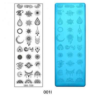 Küünte trükkimise mall DIY trükkimine terasplaatidele lillede lehtede tembeldamise mall punktipunkti kujutis küünte printimise šabloon