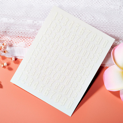 1 τεμ. Αυτοκόλλητο Kawaii Rabbit Nail Art Κορεάτικο αυτοκόλλητο αυτοκόλλητο καρτούν με αυτοκόλλητα αυτοκόλλητα κινούμενα σχέδια Απλές πινελιές συρόμενες διακοσμήσεις για μανικιούρ Ανταλλακτικά GDK#025