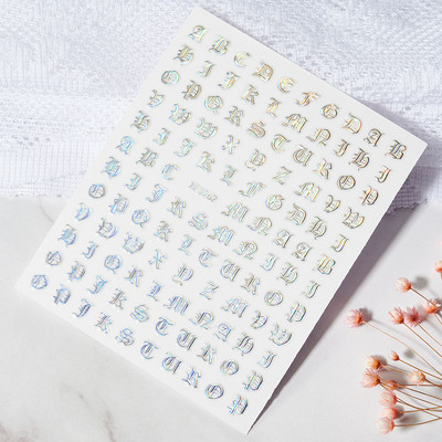 1 τεμ. Αυτοκόλλητο Kawaii Rabbit Nail Art Κορεάτικο αυτοκόλλητο αυτοκόλλητο καρτούν με αυτοκόλλητα αυτοκόλλητα κινούμενα σχέδια Απλές πινελιές συρόμενες διακοσμήσεις για μανικιούρ Ανταλλακτικά GDK#025