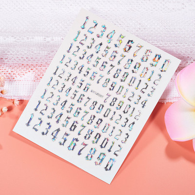 1 τεμ. Αυτοκόλλητο Kawaii Rabbit Nail Art Κορεάτικο αυτοκόλλητο αυτοκόλλητο καρτούν με αυτοκόλλητα αυτοκόλλητα κινούμενα σχέδια Απλές πινελιές συρόμενες διακοσμήσεις για μανικιούρ Ανταλλακτικά GDK#025