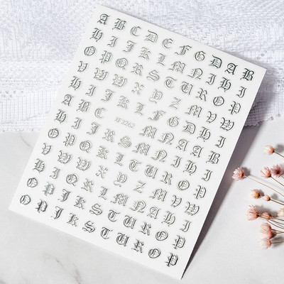 1 τεμ. Αυτοκόλλητο Kawaii Rabbit Nail Art Κορεάτικο αυτοκόλλητο αυτοκόλλητο καρτούν με αυτοκόλλητα αυτοκόλλητα κινούμενα σχέδια Απλές πινελιές συρόμενες διακοσμήσεις για μανικιούρ Ανταλλακτικά GDK#025