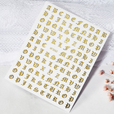 1 τεμ. Αυτοκόλλητο Kawaii Rabbit Nail Art Κορεάτικο αυτοκόλλητο αυτοκόλλητο καρτούν με αυτοκόλλητα αυτοκόλλητα κινούμενα σχέδια Απλές πινελιές συρόμενες διακοσμήσεις για μανικιούρ Ανταλλακτικά GDK#025