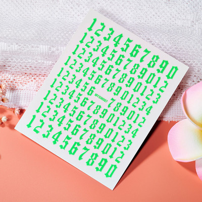 1 τεμ. Αυτοκόλλητο Kawaii Rabbit Nail Art Κορεάτικο αυτοκόλλητο αυτοκόλλητο καρτούν με αυτοκόλλητα αυτοκόλλητα κινούμενα σχέδια Απλές πινελιές συρόμενες διακοσμήσεις για μανικιούρ Ανταλλακτικά GDK#025