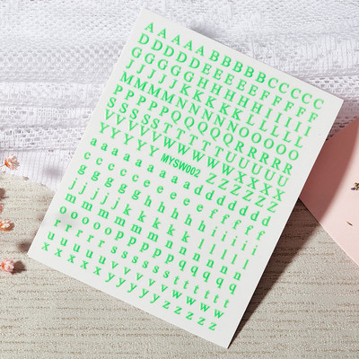 1 τεμ. Αυτοκόλλητο Kawaii Rabbit Nail Art Κορεάτικο αυτοκόλλητο αυτοκόλλητο καρτούν με αυτοκόλλητα αυτοκόλλητα κινούμενα σχέδια Απλές πινελιές συρόμενες διακοσμήσεις για μανικιούρ Ανταλλακτικά GDK#025