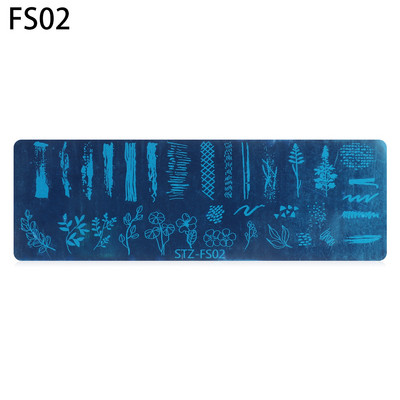 Művészi sablon Tigris Leopard Manikűr Virág Geometria Körömlakk sablon Állatnyomtatás Kígyó köröm bélyegző lemezek